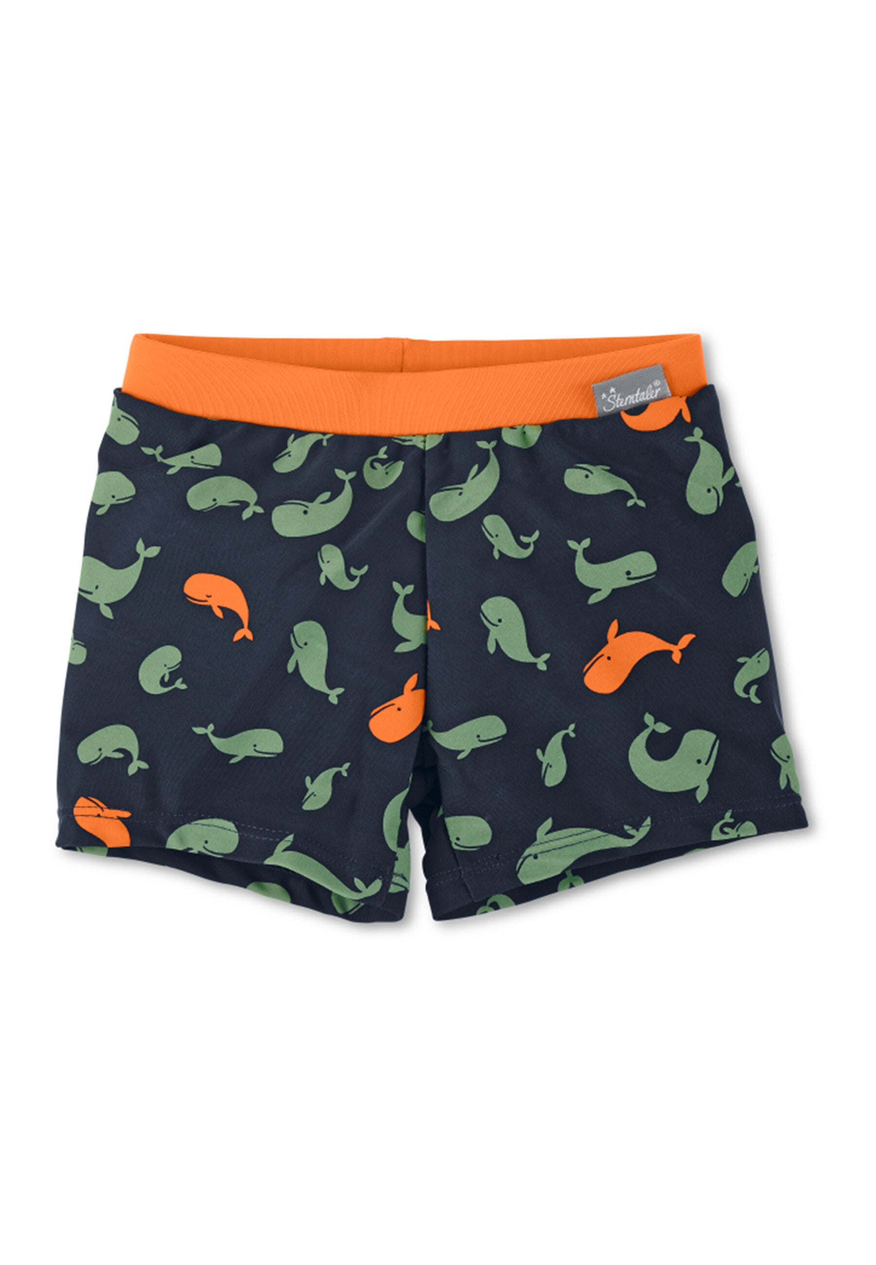 Costume Da Bagno Sterntaler Per Bambino - Shorts Con Protezione UV 50+, Motivo Balena, Lavabile In Lavatrice - Foto 2