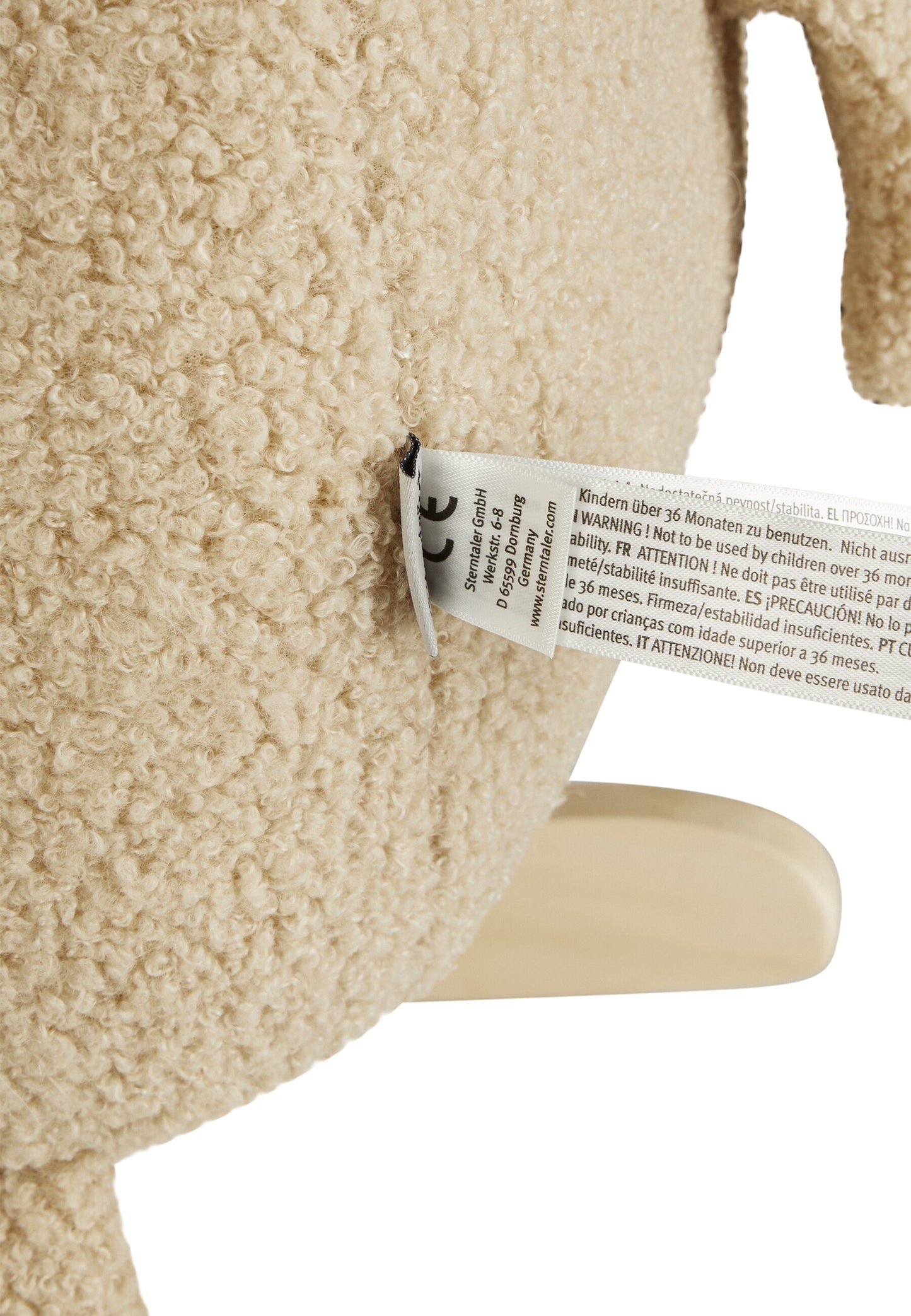Peluche balancín