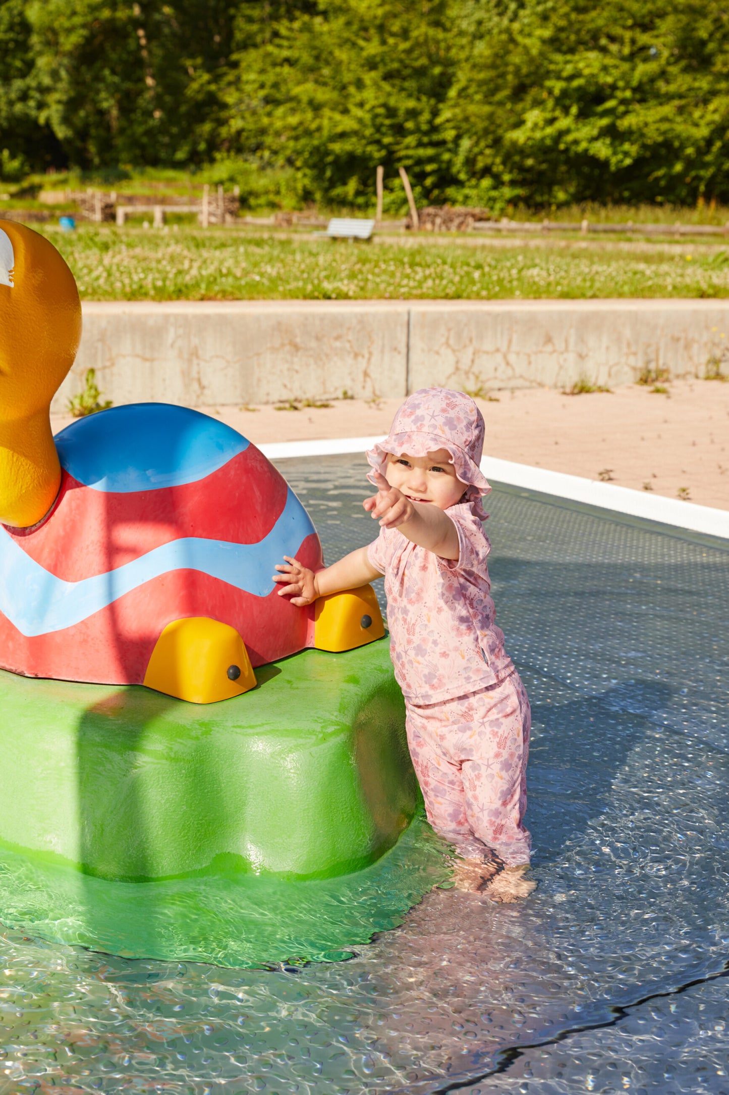Chemise de bain à manches courtes