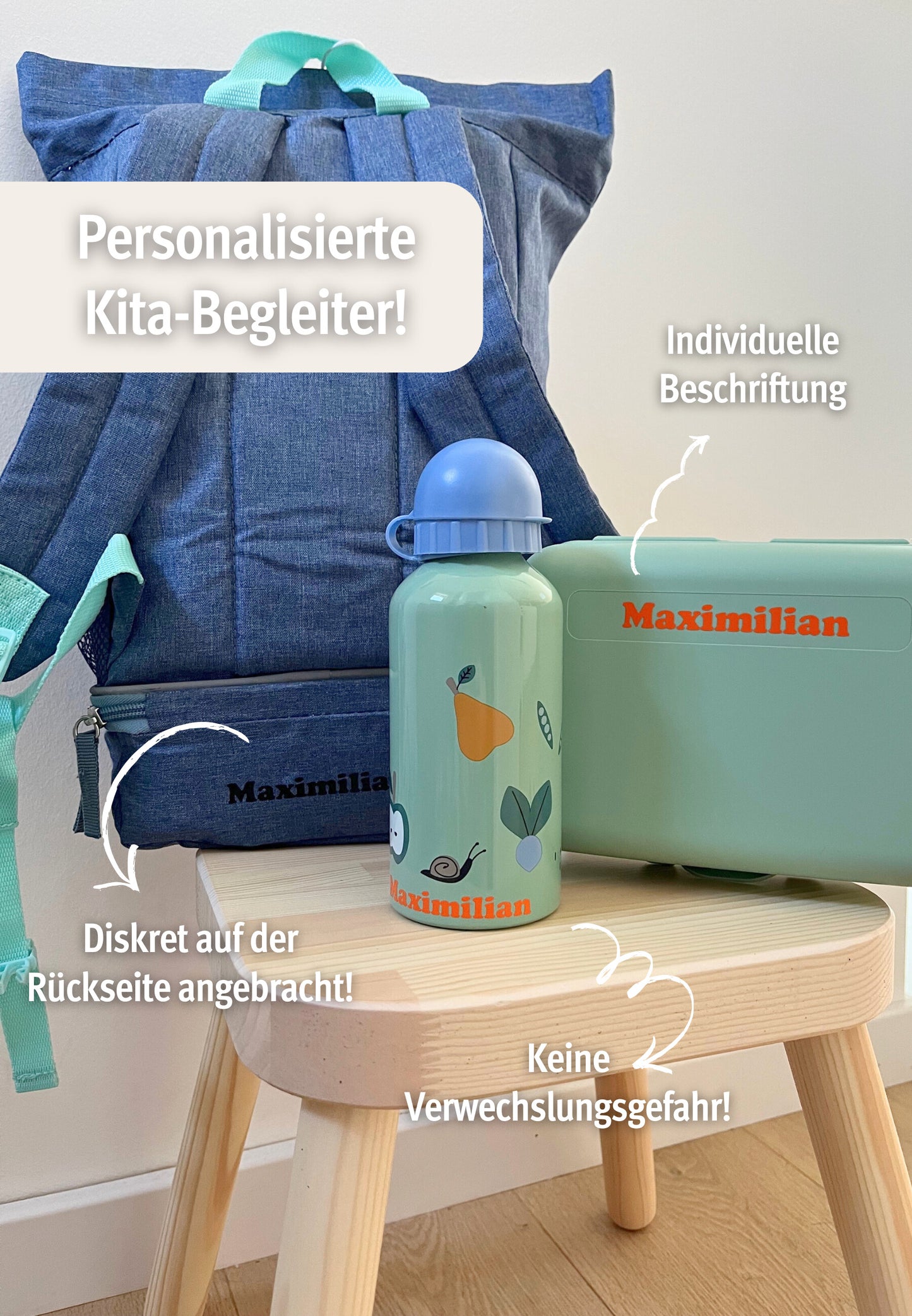 Zaino per bambini con scomparto isotermico