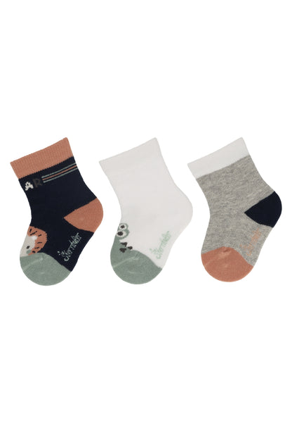 Baby-Socken 3er-Pack Löwe