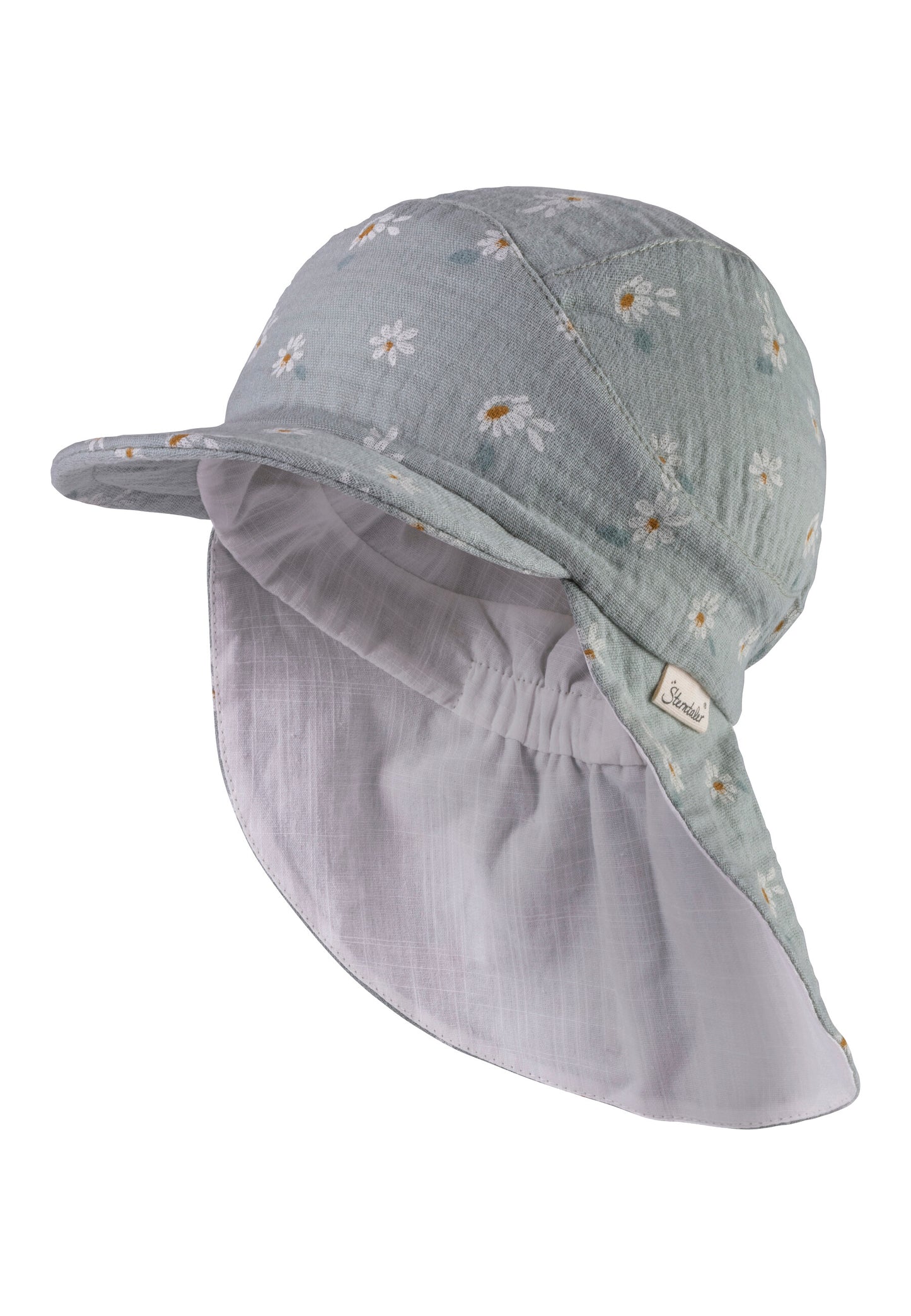Cap with neck protection