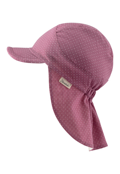 Gorra visera con cubre nuca 
