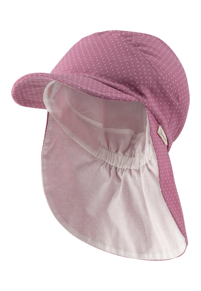 Gorra visera con cubre nuca 