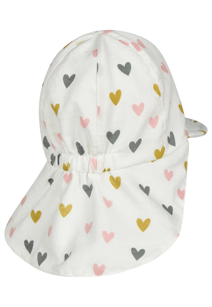 Cap with neck protection