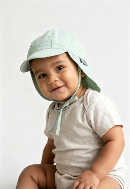 Casquette à visière avec protection de nuque