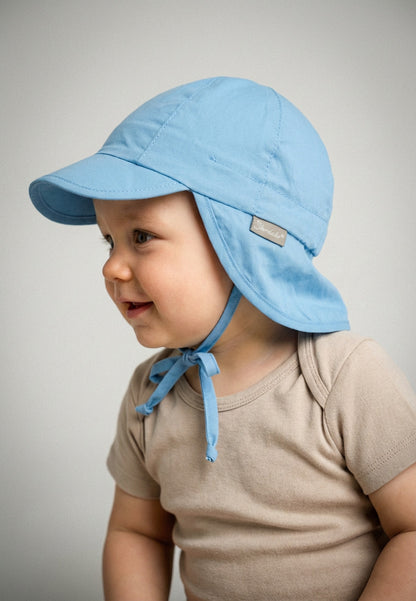 Casquette à visière avec protection de nuque