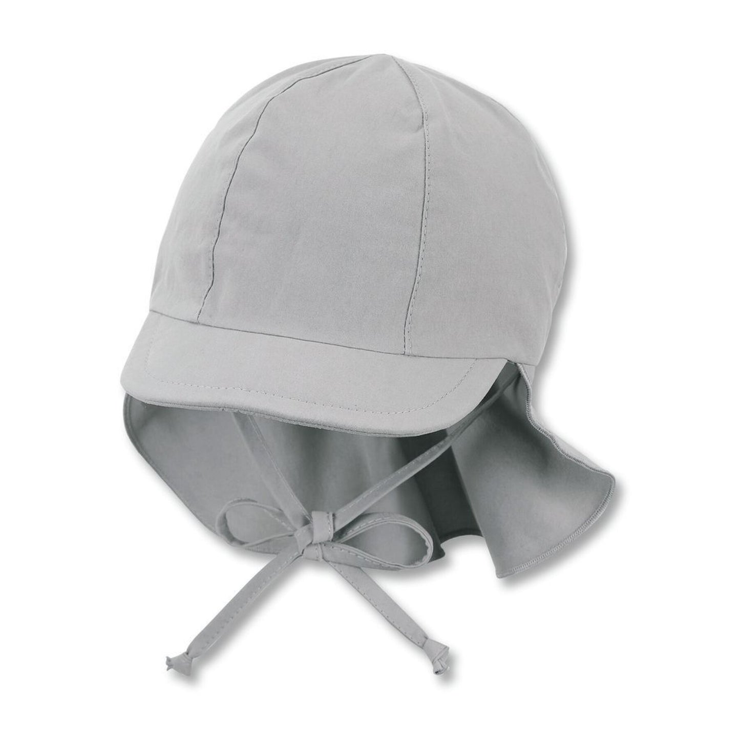 Hat with visor and neckflap