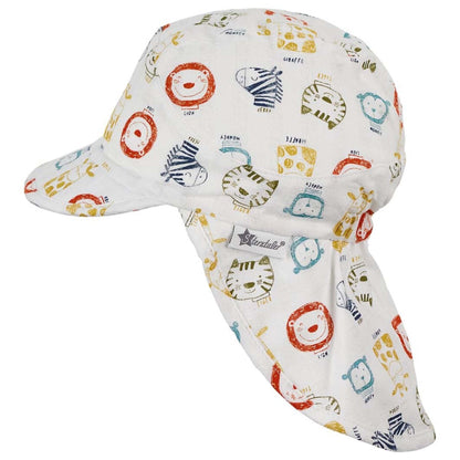 Cappello visiera con copri-collo