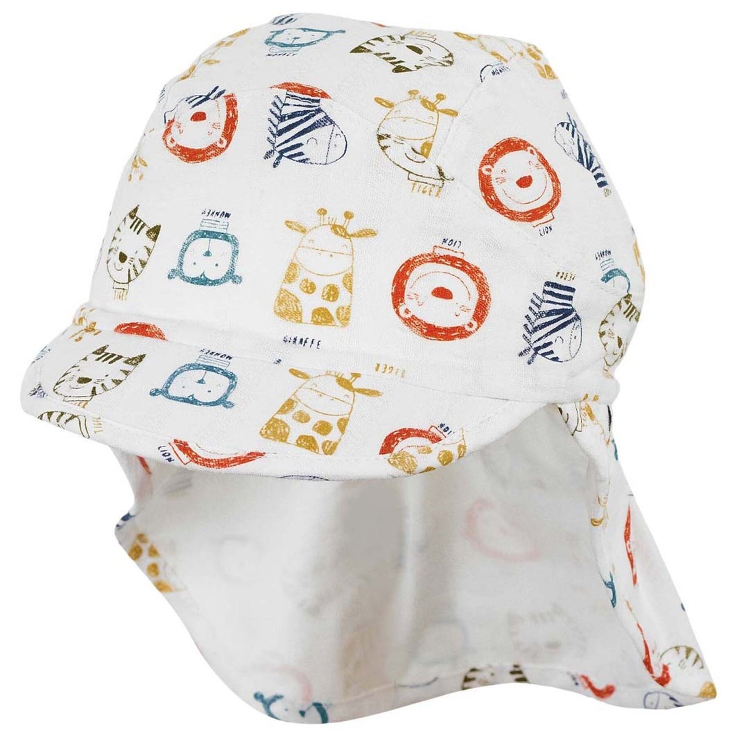 Cappello visiera con copri-collo