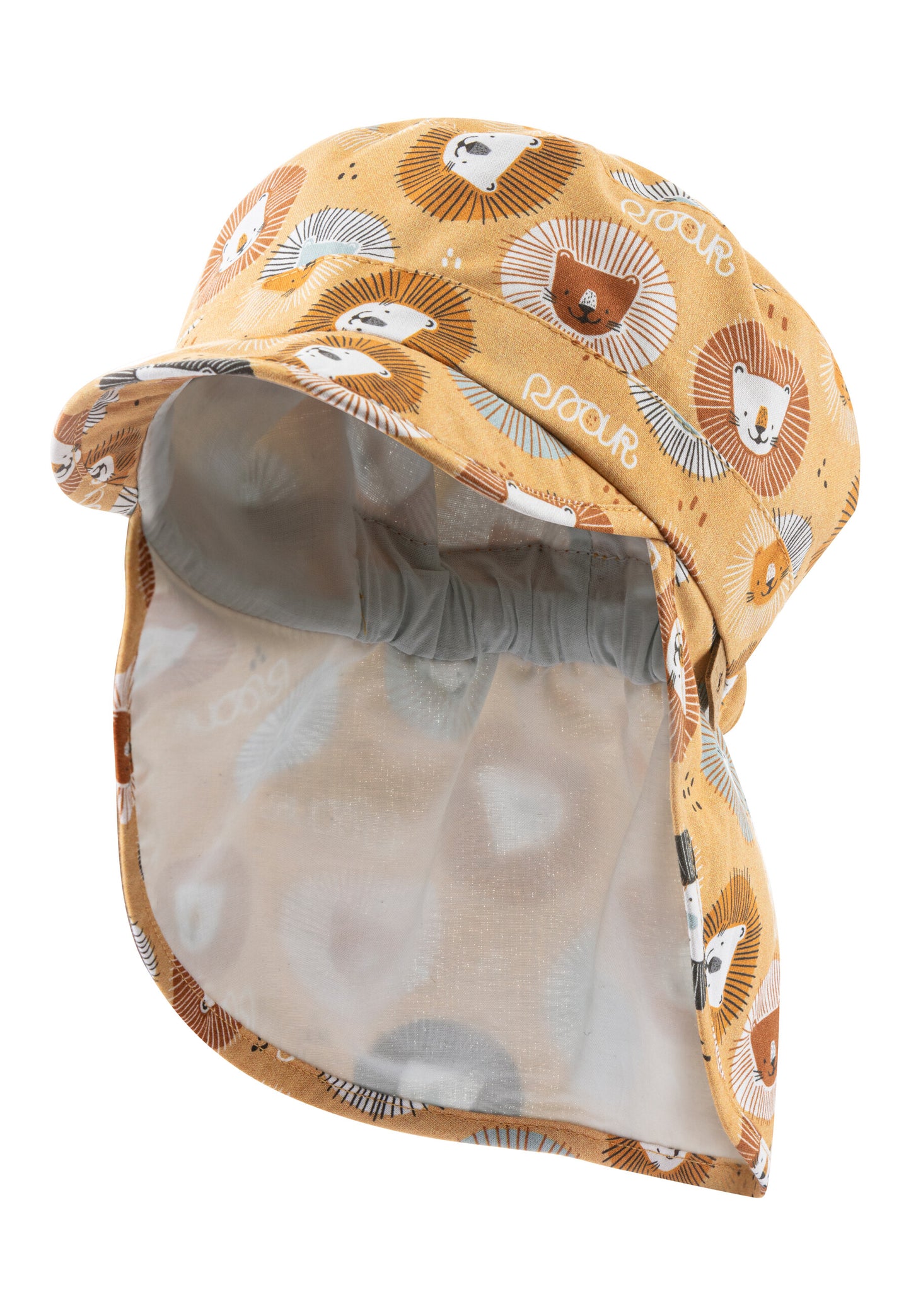 Cappello visiera con copri-collo