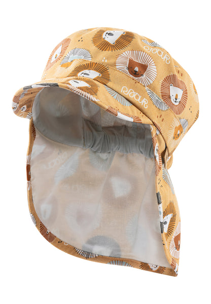 Cappello visiera con copri-collo
