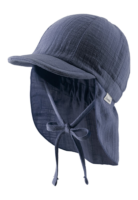 Gorra con protección para el cuello