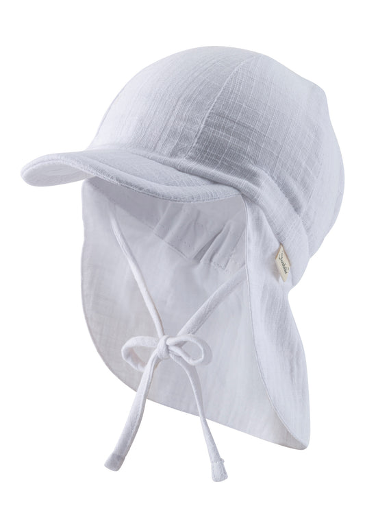Gorra visera con cubre nuca 