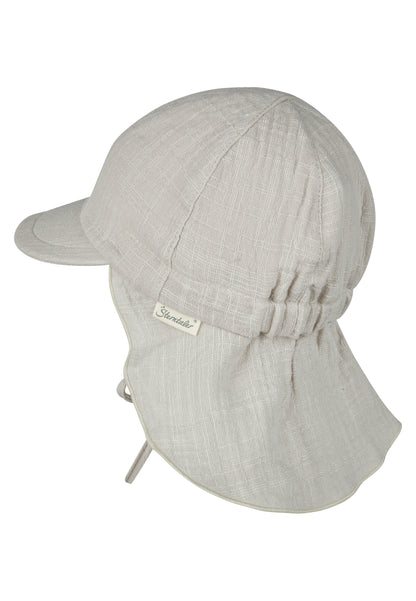 Cap with neck protection