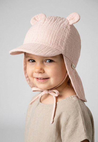 Cappello visiera con copri-collo