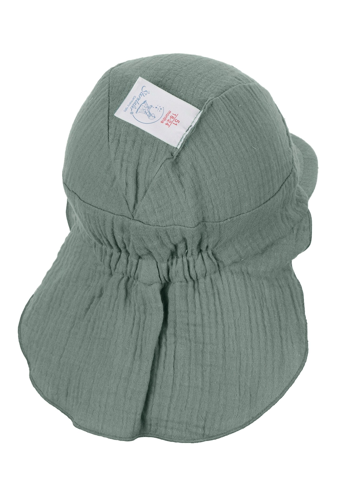Gorra visera con cubre nuca 