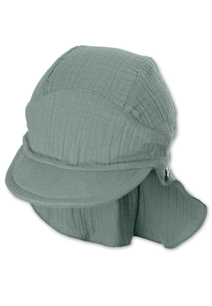 Gorra visera con cubre nuca 