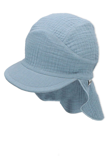 Gorra visera con cubre nuca 