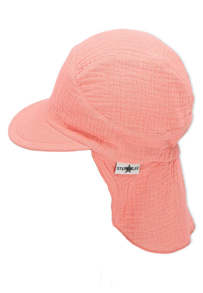Gorra visera con cubre nuca 