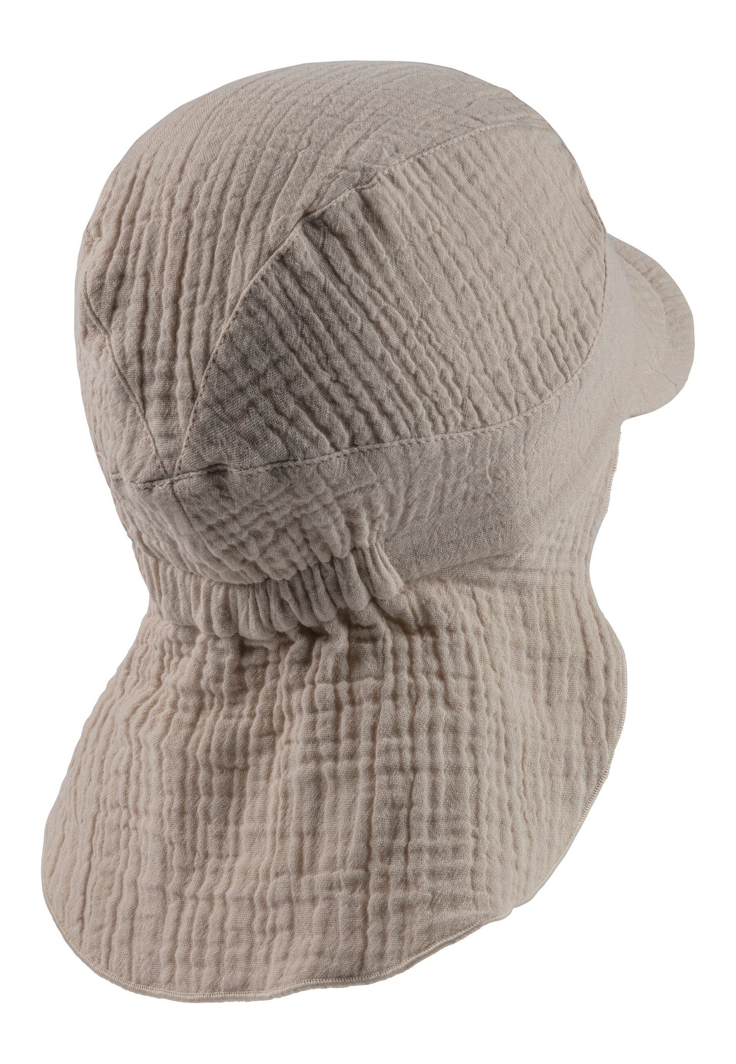 Gorra visera con cubre nuca 