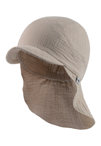 Gorra visera con cubre nuca 