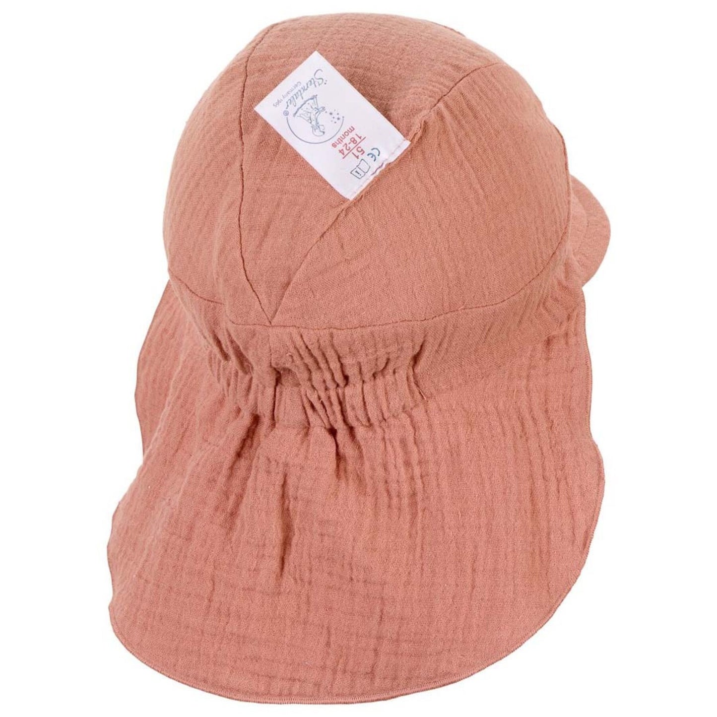 Gorra visera con cubre nuca 