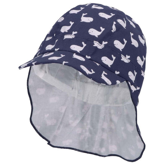 Gorra con protección para el cuello