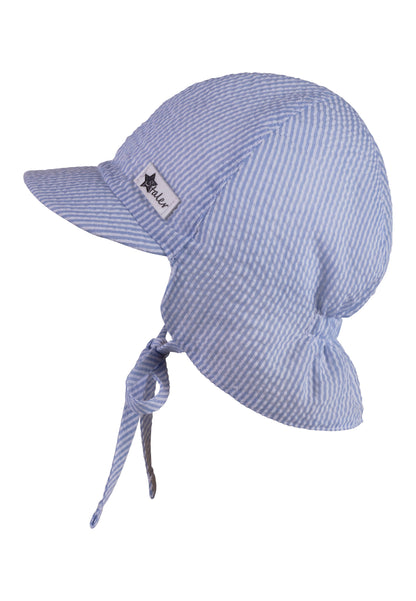 Gorra con visera y protección para el cuello