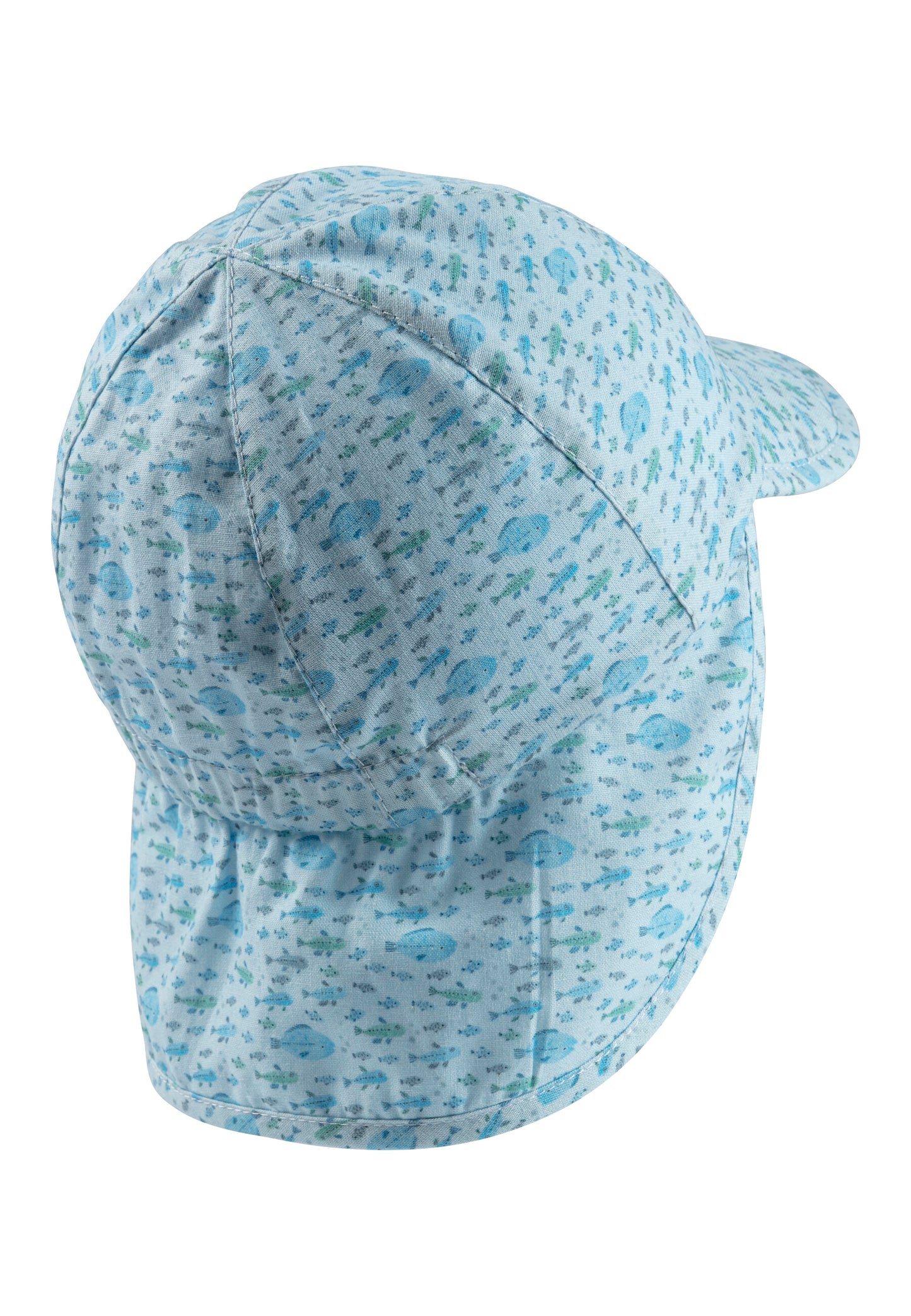Cap with neck protection