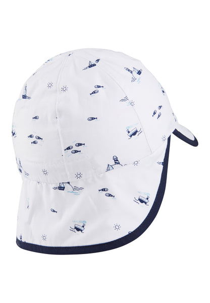 Casquette avec protection de nuque