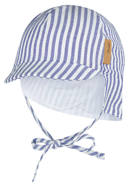 Cappello con visiera e protezione per il collo