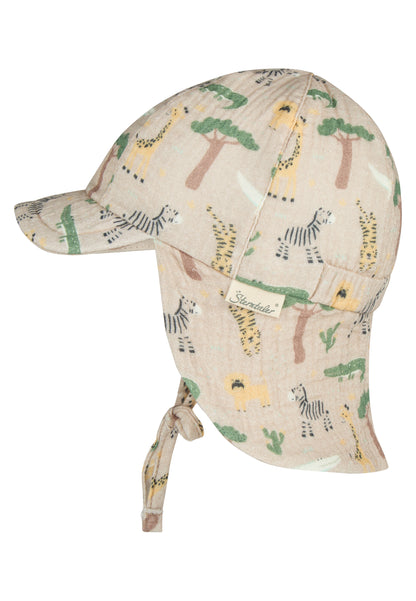 Cap with neck protection