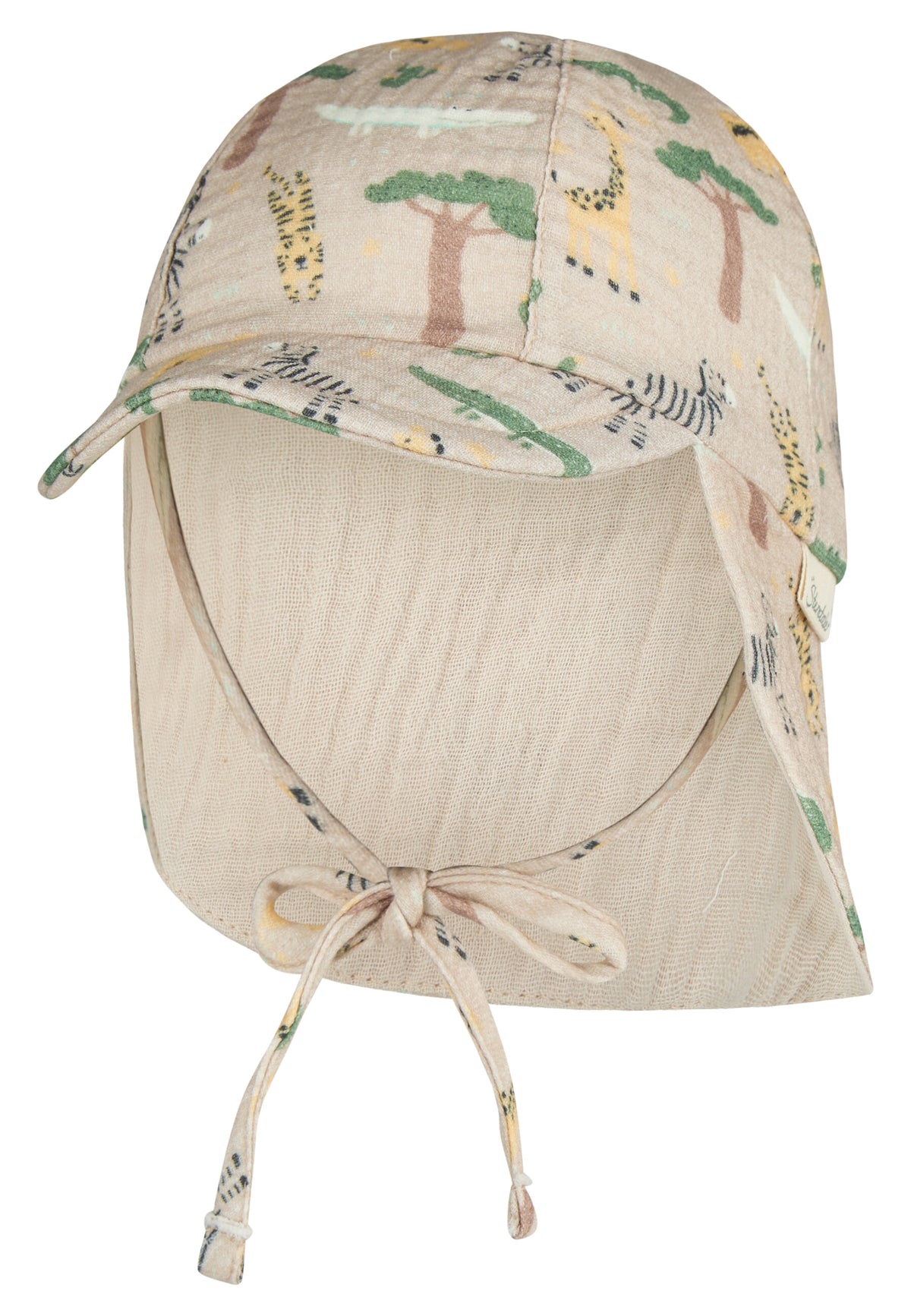 Sterntaler Chapeau Soleil Avec Protection Nuque Pour Bébé Et Enfant - Coton UV50+