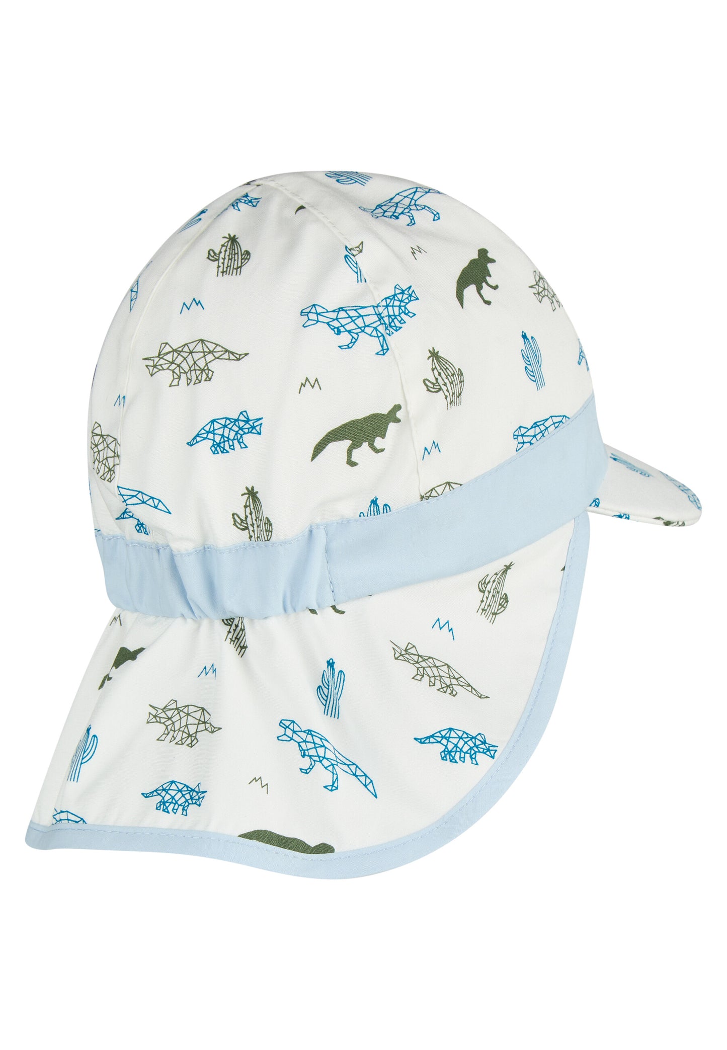 Zonnepet met nekbescherming