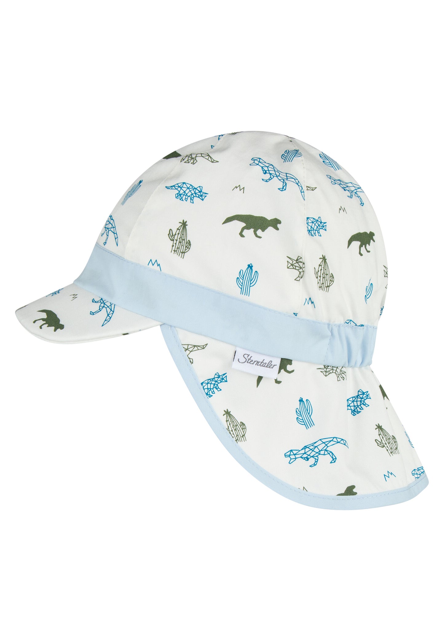 Zonnepet met nekbescherming