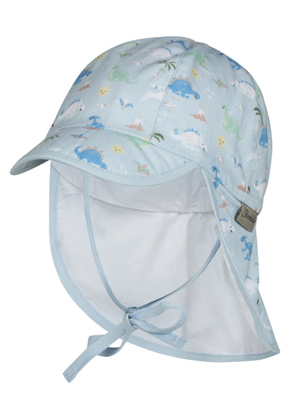 Cap with neck protection