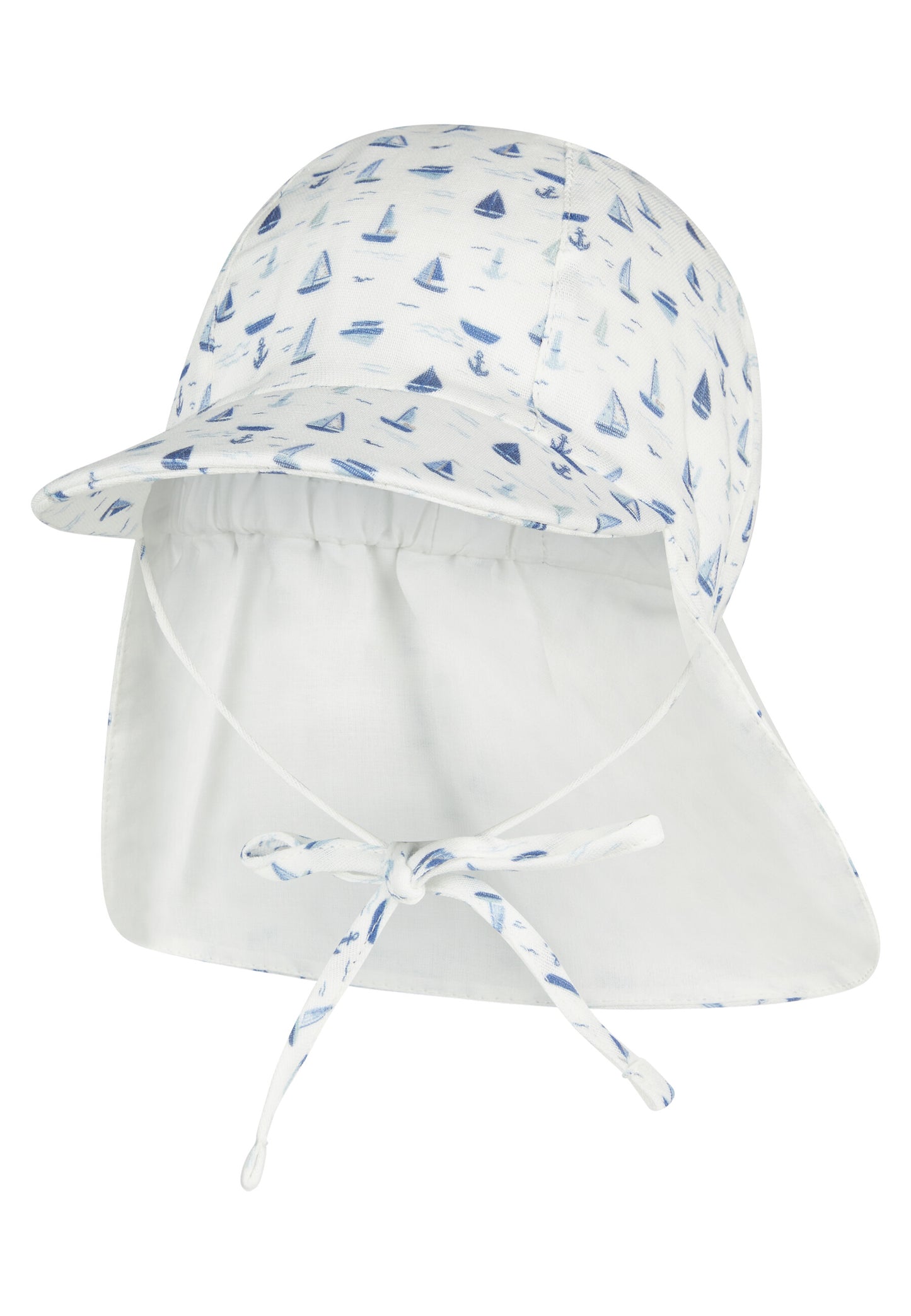 Cappello con visiera e protezione per il collo