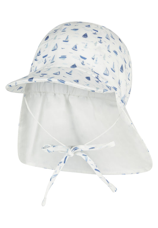 Cap with neck protection