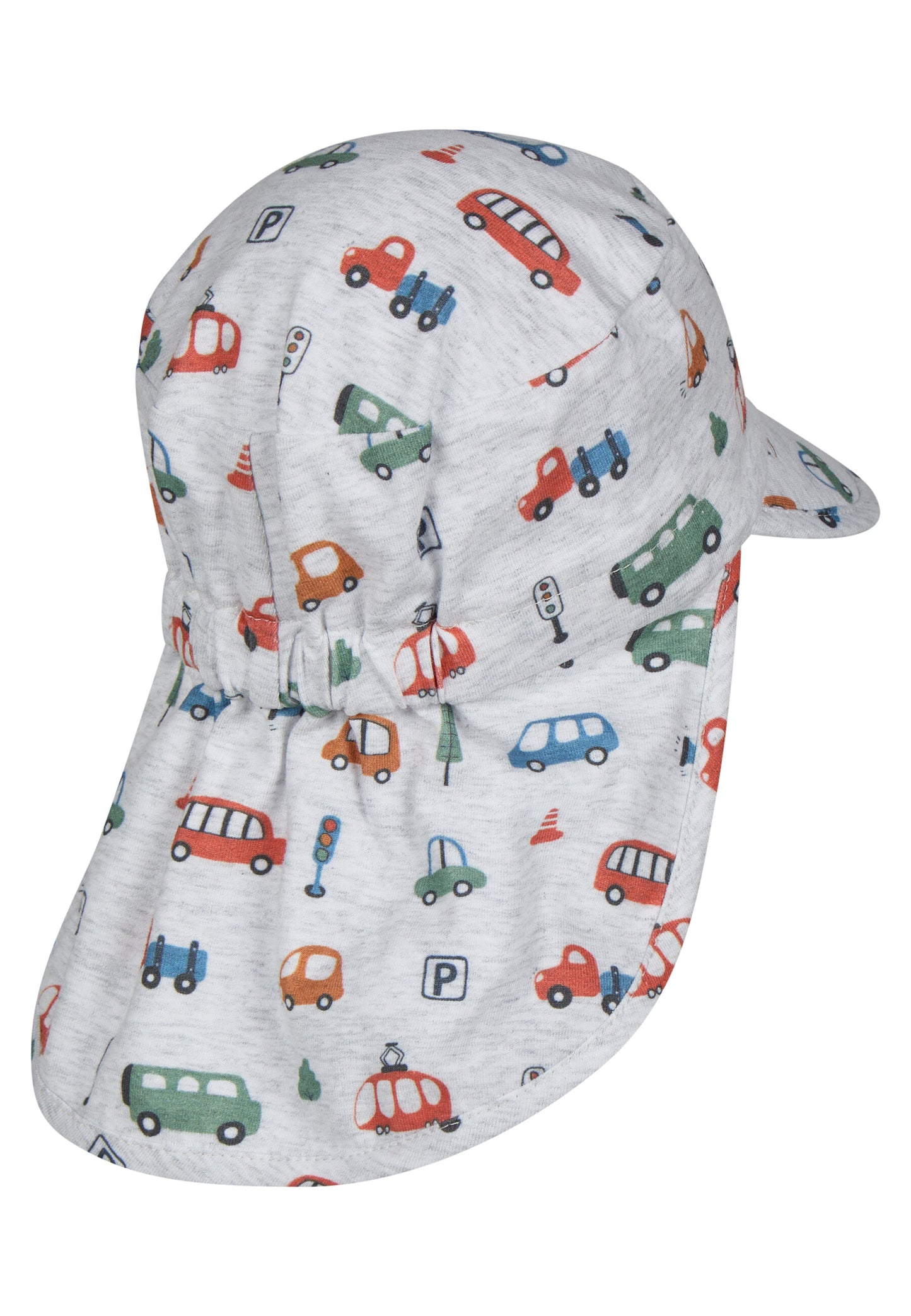 Cap with neck protection