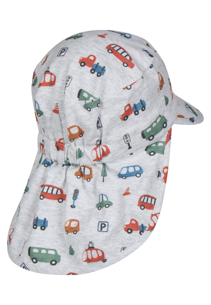 Cap with neck protection