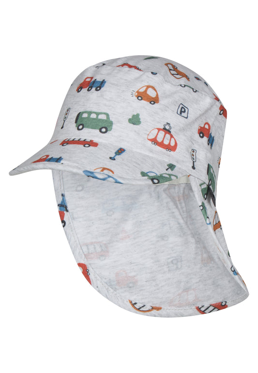 Cap with neck protection