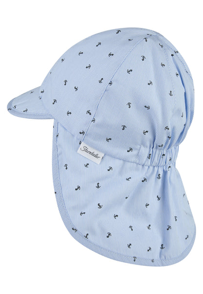 Cap with neck protection