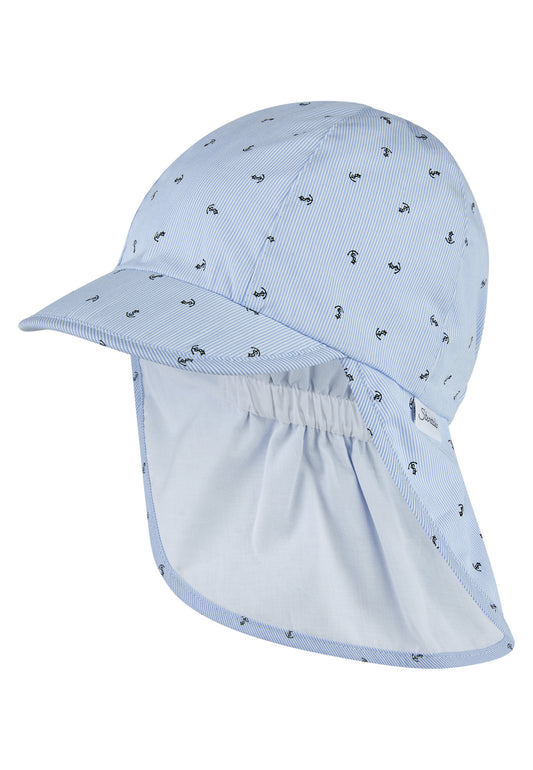 Cap with neck protection