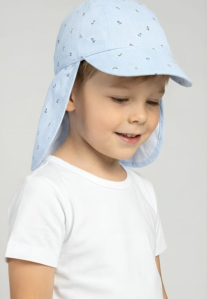 Casquette à visière avec protection de nuque