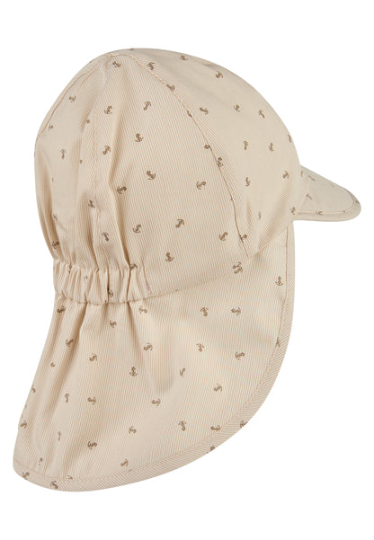 Cap with neck protection