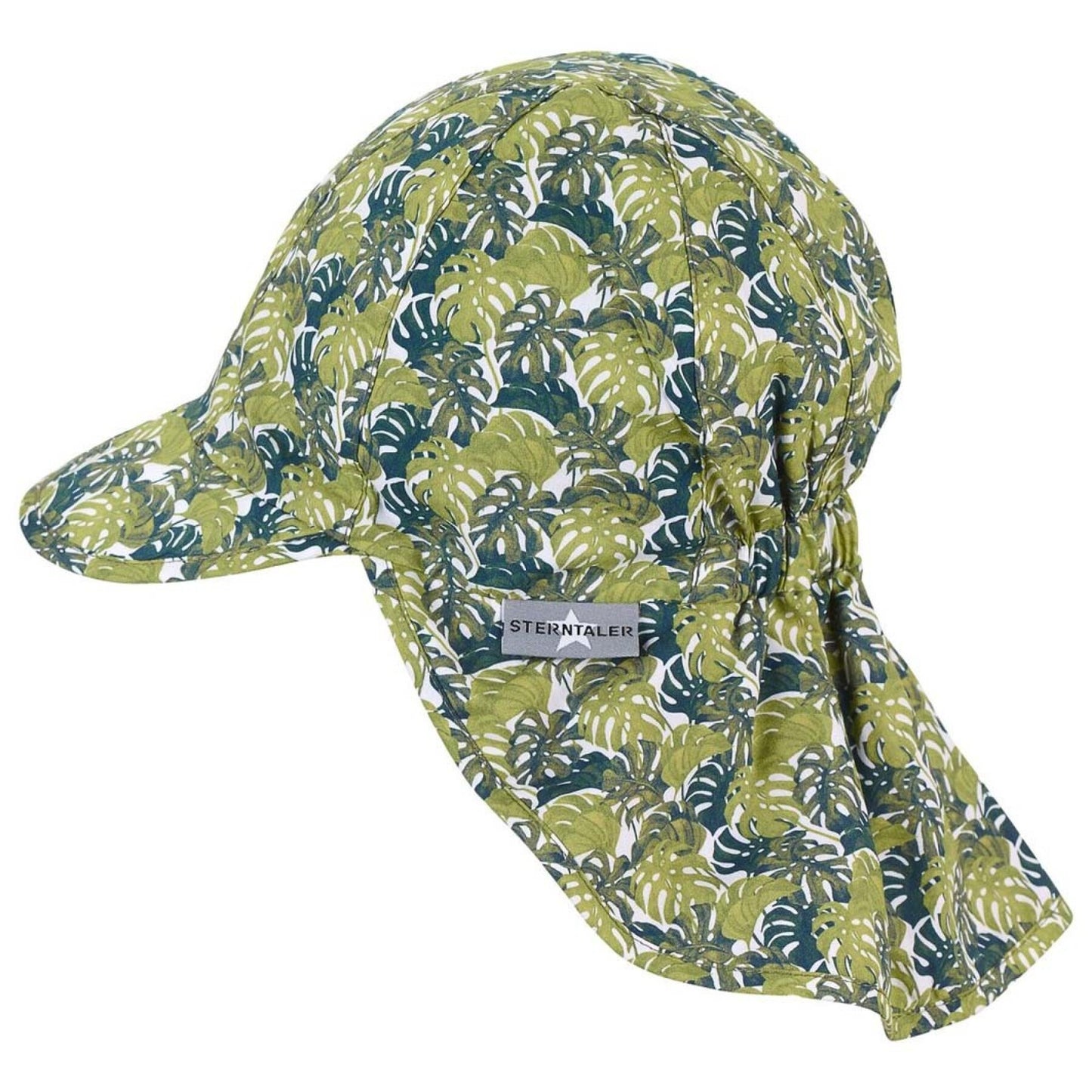 Gorra visera con cubre nuca Monstera