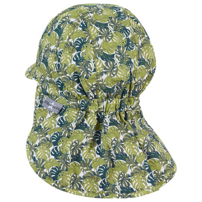 Gorra visera con cubre nuca Monstera