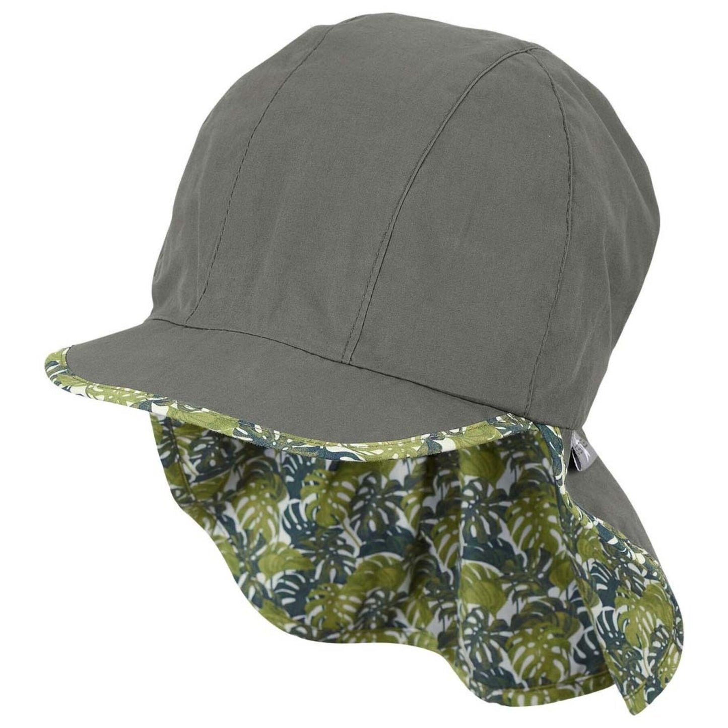Gorra visera con cubre nuca Monstera