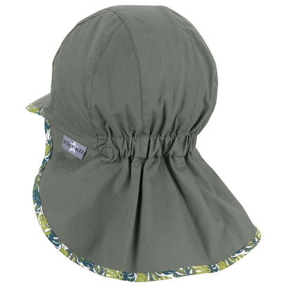 Gorra visera con cubre nuca Monstera